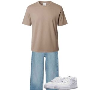 Ag Los Angeles Adriano Goldschmied pale pink tee